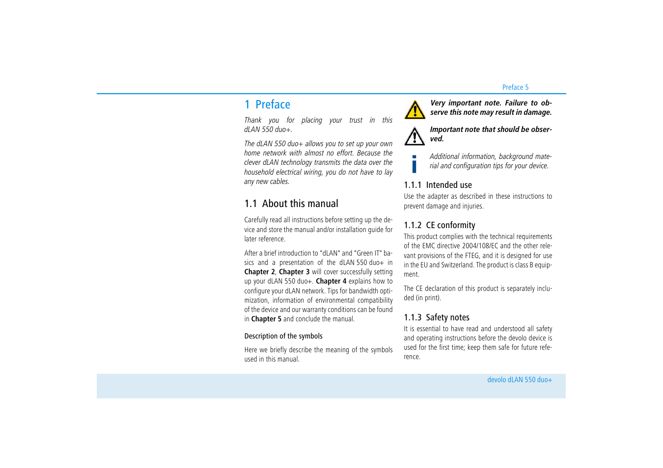 Devolo dLAN 550 duo+ User Manual | Page 6 / 33