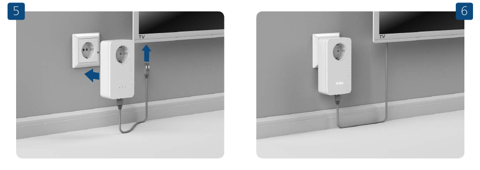 Devolo dLAN 650 triple+ Installation User Manual | Page 4 / 13