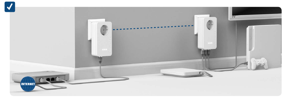 Devolo dLAN 650 triple+ Installation User Manual | Page 7 / 13