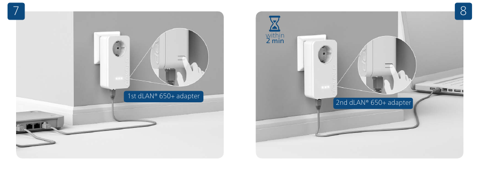 Devolo dLAN 650+ Installation User Manual | Page 5 / 13