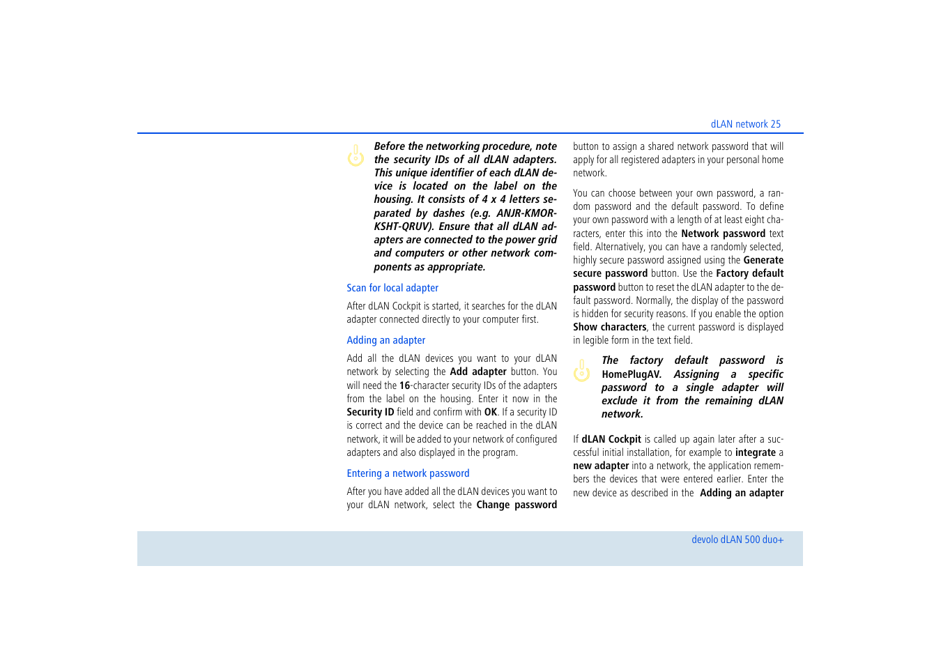 Devolo dLAN 500 duo+ User Manual | Page 26 / 33