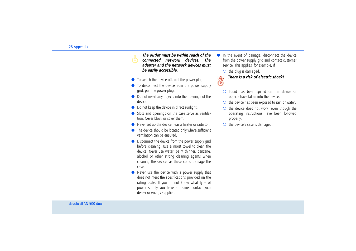 Devolo dLAN 500 duo+ User Manual | Page 29 / 33