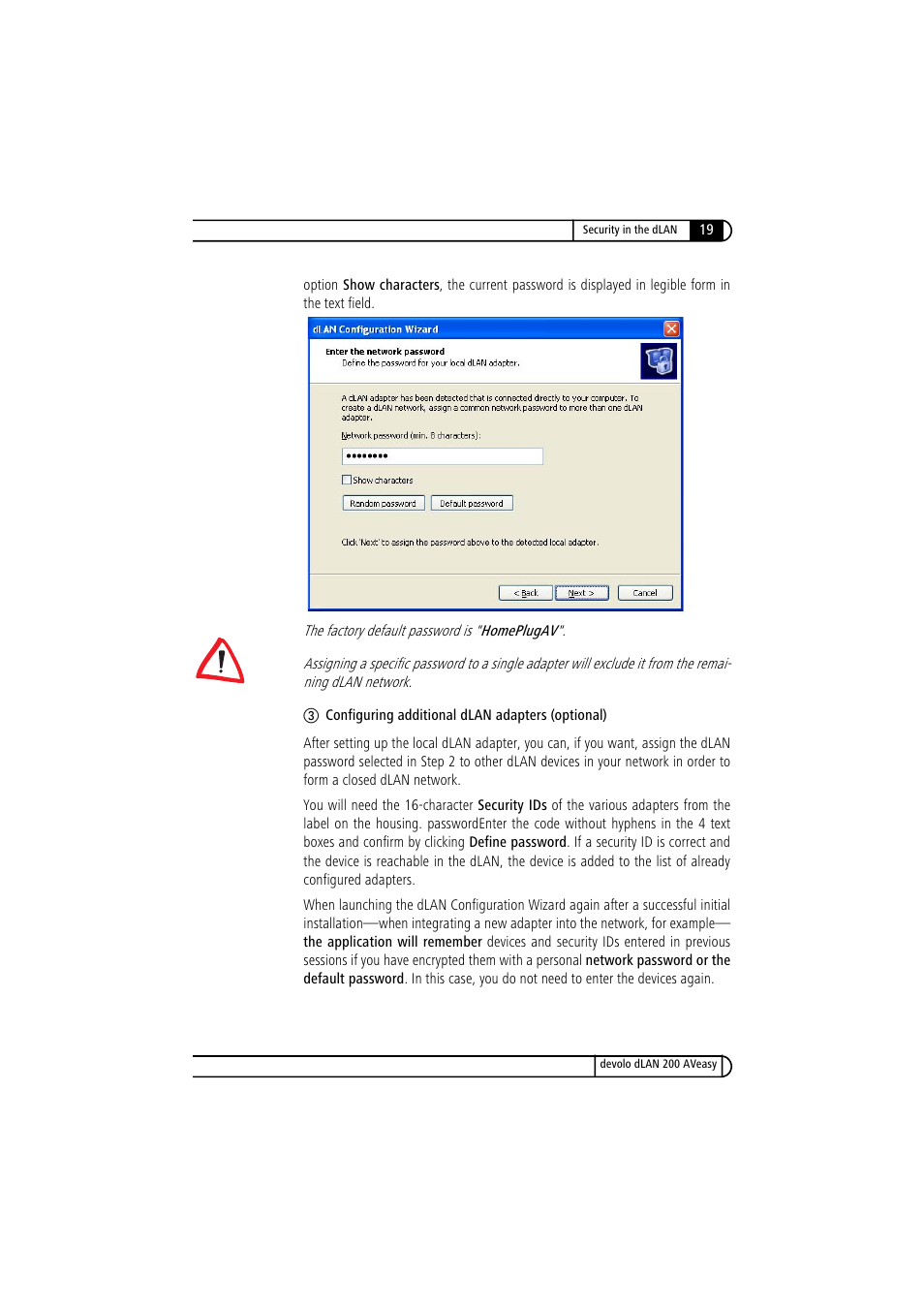 Devolo dLAN 200 AVeasy User Manual | Page 19 / 26