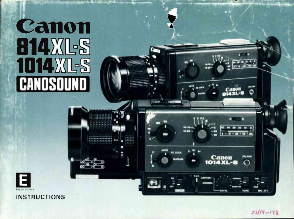 Canon 814XL-S User Manual | 167 pages