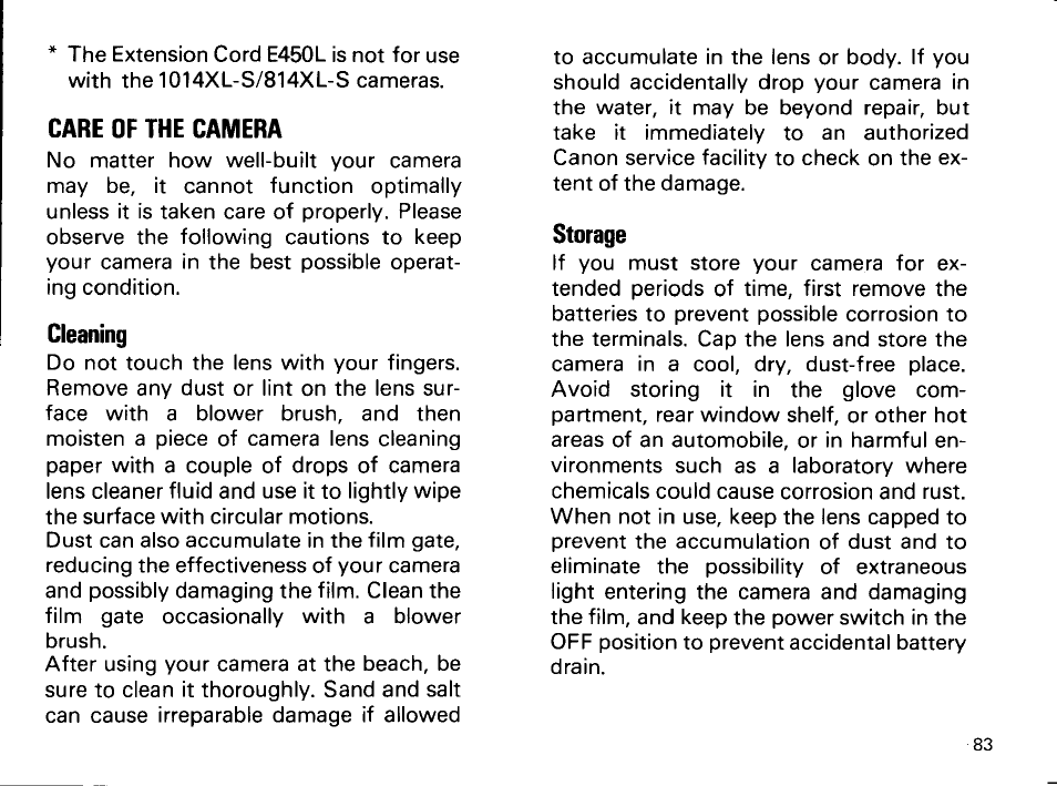 Canon 814XL-S User Manual | Page 85 / 167