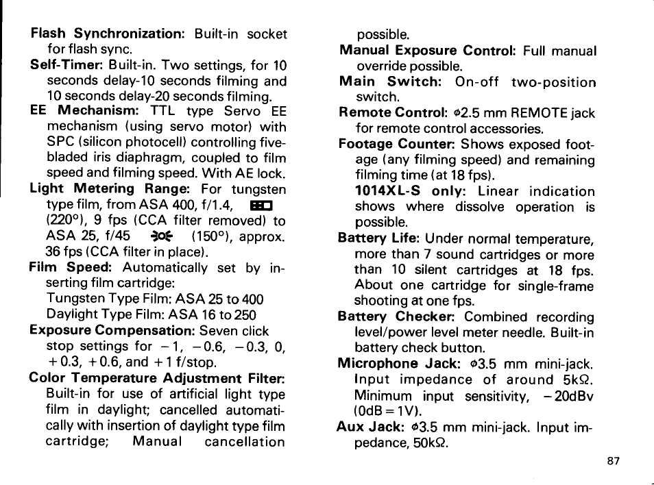 Canon 814XL-S User Manual | Page 89 / 167