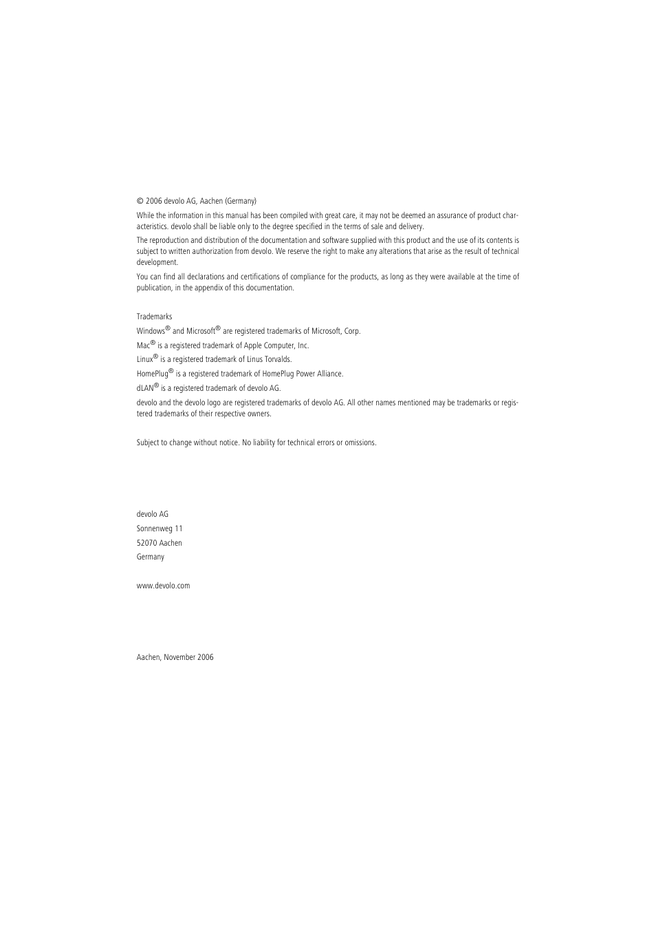 Devolo dLAN 200 AV User Manual | Page 2 / 25