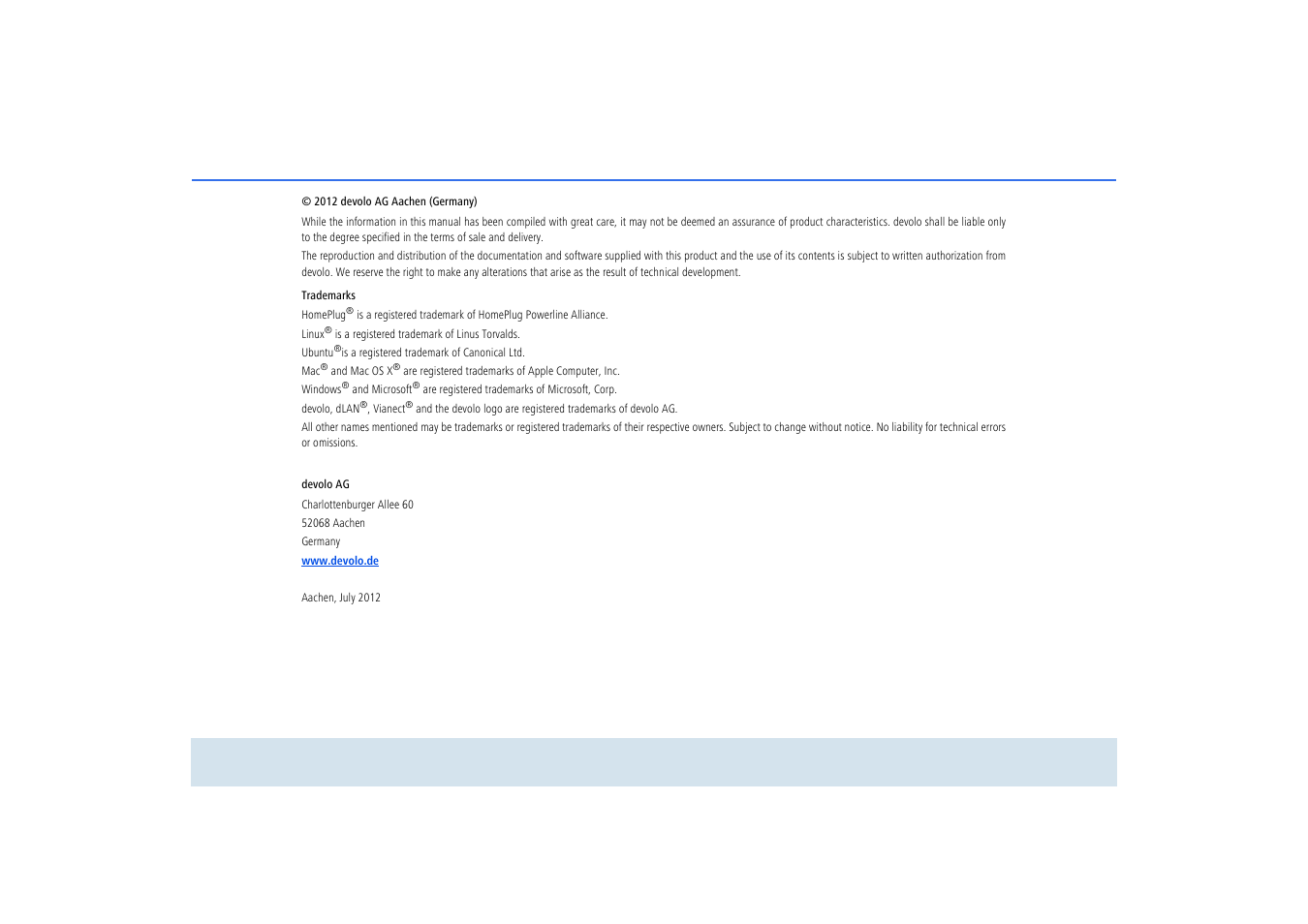 Devolo dLAN 500 AVplus User Manual | Page 3 / 35