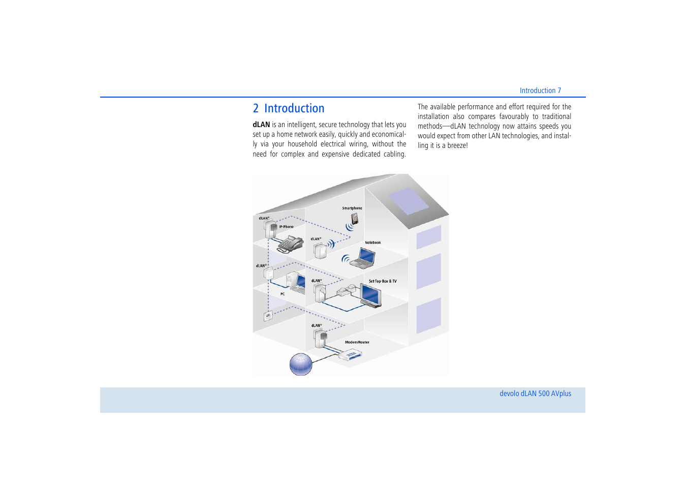2 introduction | Devolo dLAN 500 AVplus User Manual | Page 8 / 35