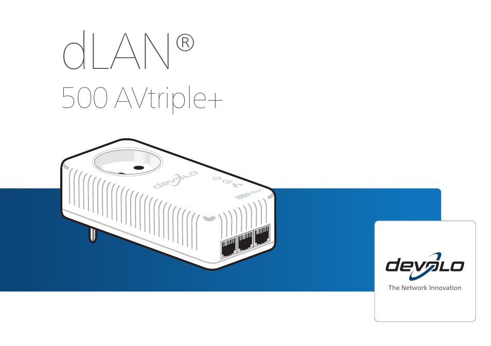 Devolo dLAN 500 AVtriple+ User Manual | 35 pages