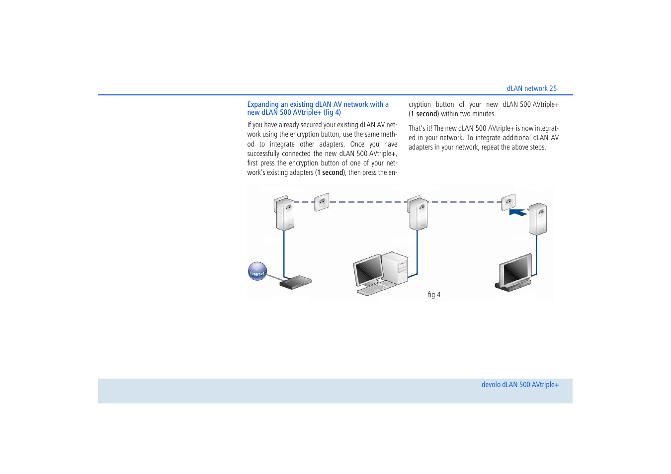 Devolo dLAN 500 AVtriple+ User Manual | Page 26 / 35