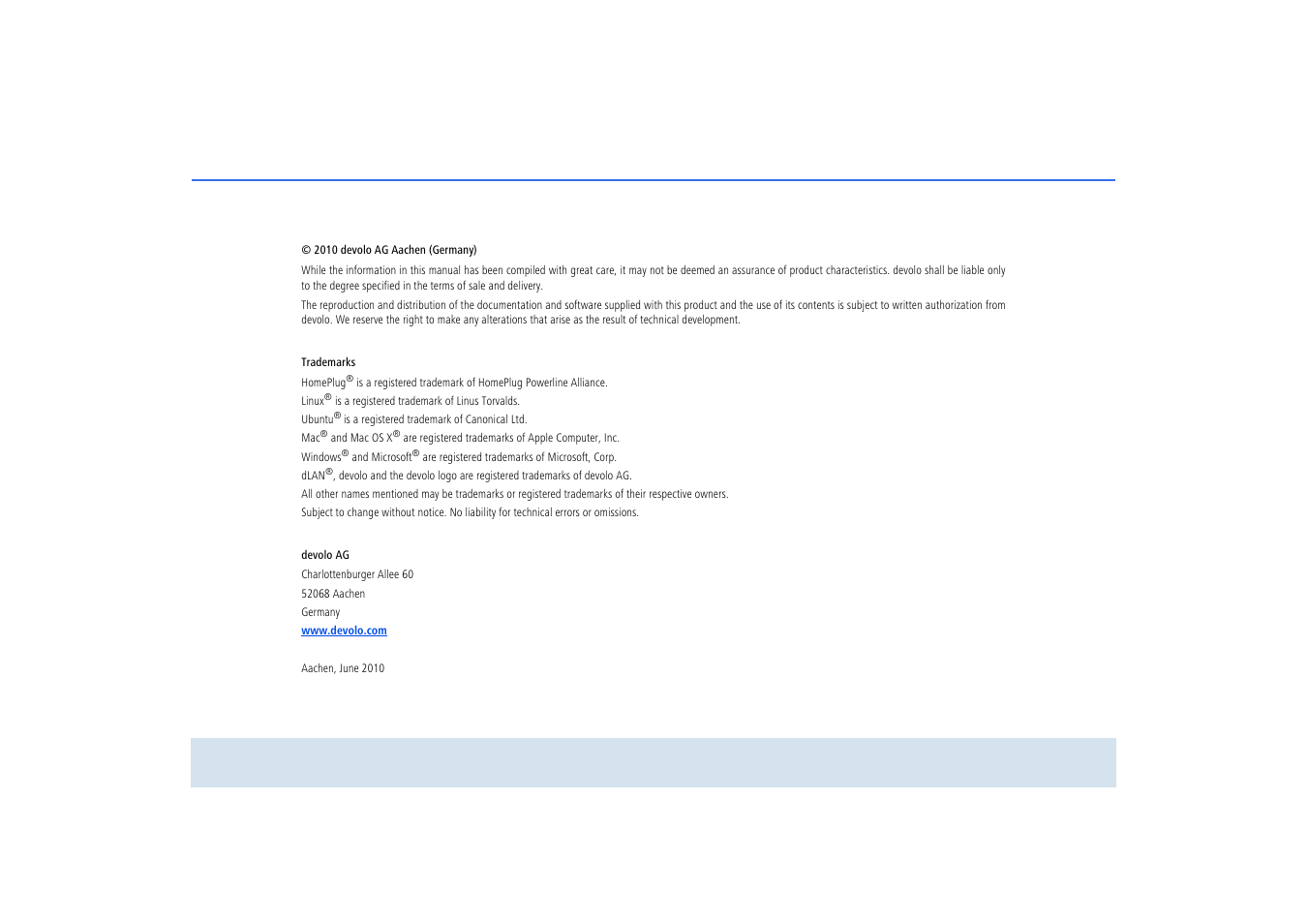 Devolo dLAN 200 AVmini User Manual | Page 2 / 30