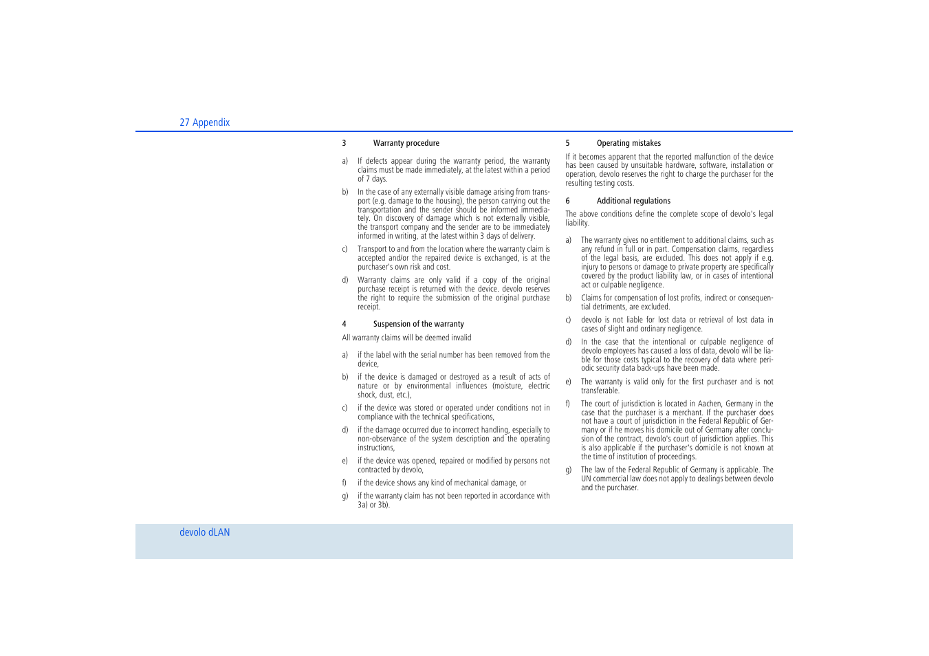 Devolo dLAN 200 AVmini User Manual | Page 28 / 30