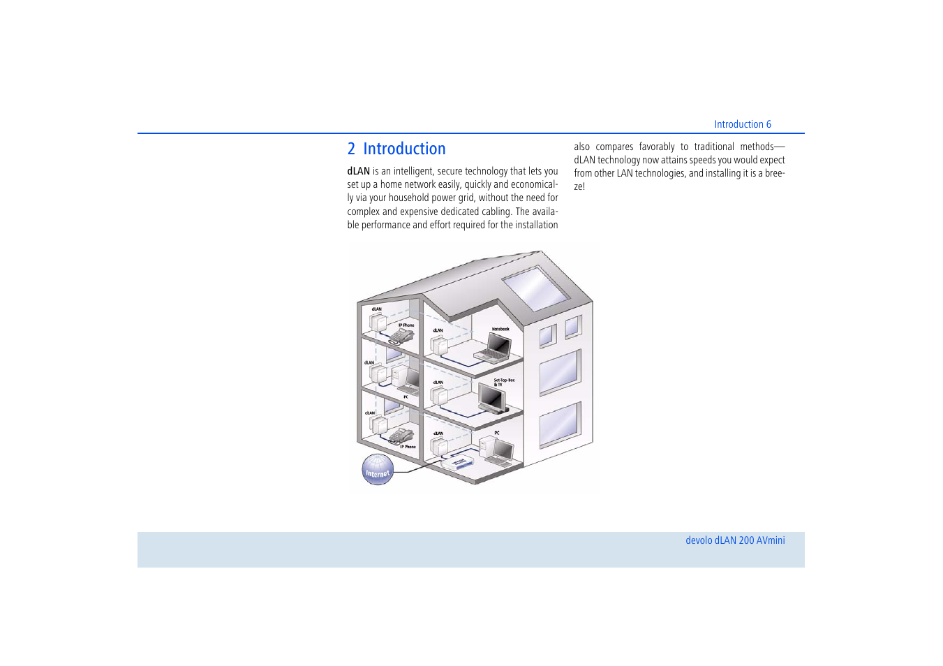 2 introduction | Devolo dLAN 200 AVmini User Manual | Page 7 / 30