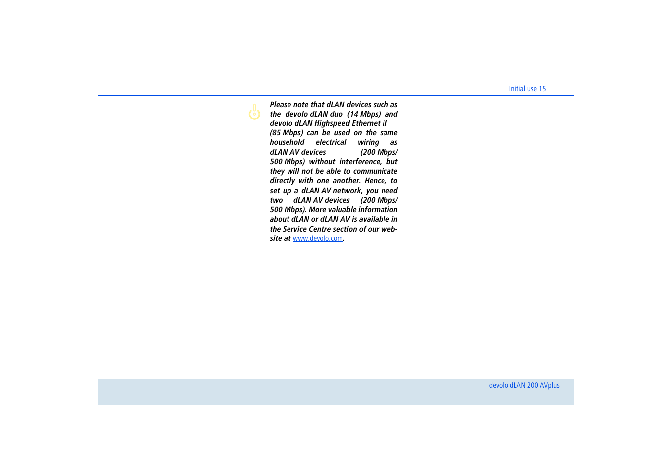 Devolo dLAN 200 AVplus User Manual | Page 16 / 35