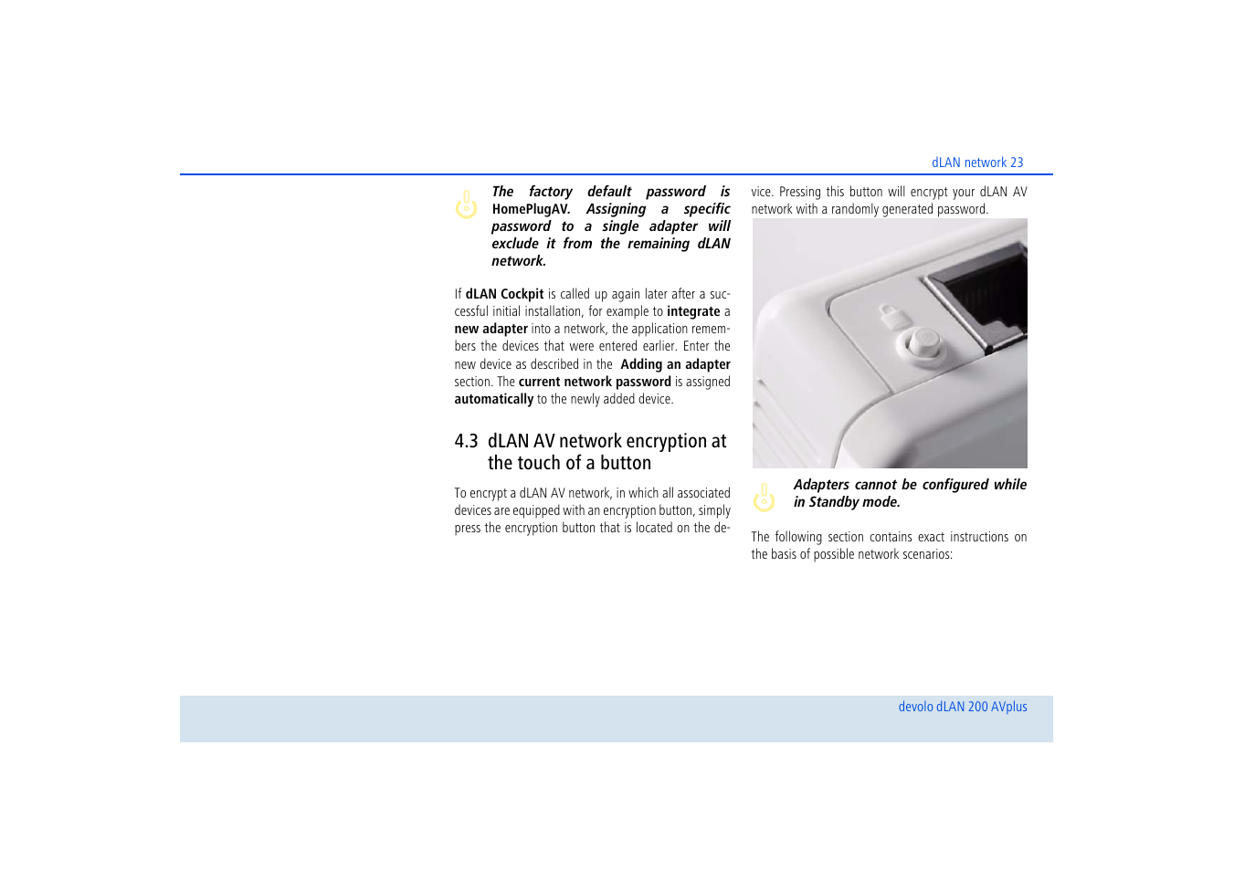 Devolo dLAN 200 AVplus User Manual | Page 24 / 35