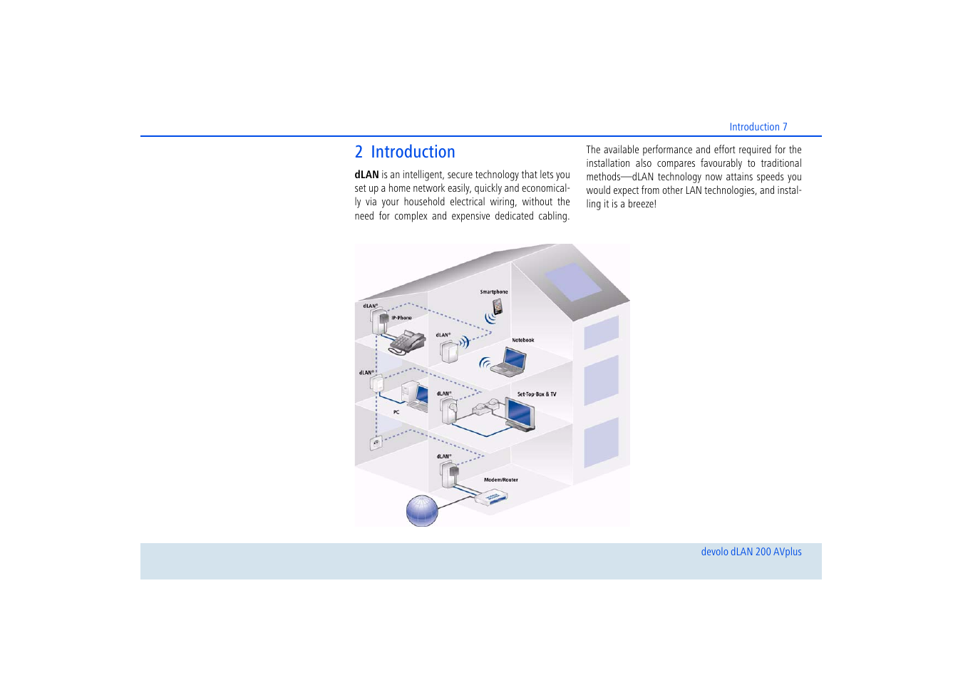 2 introduction | Devolo dLAN 200 AVplus User Manual | Page 8 / 35