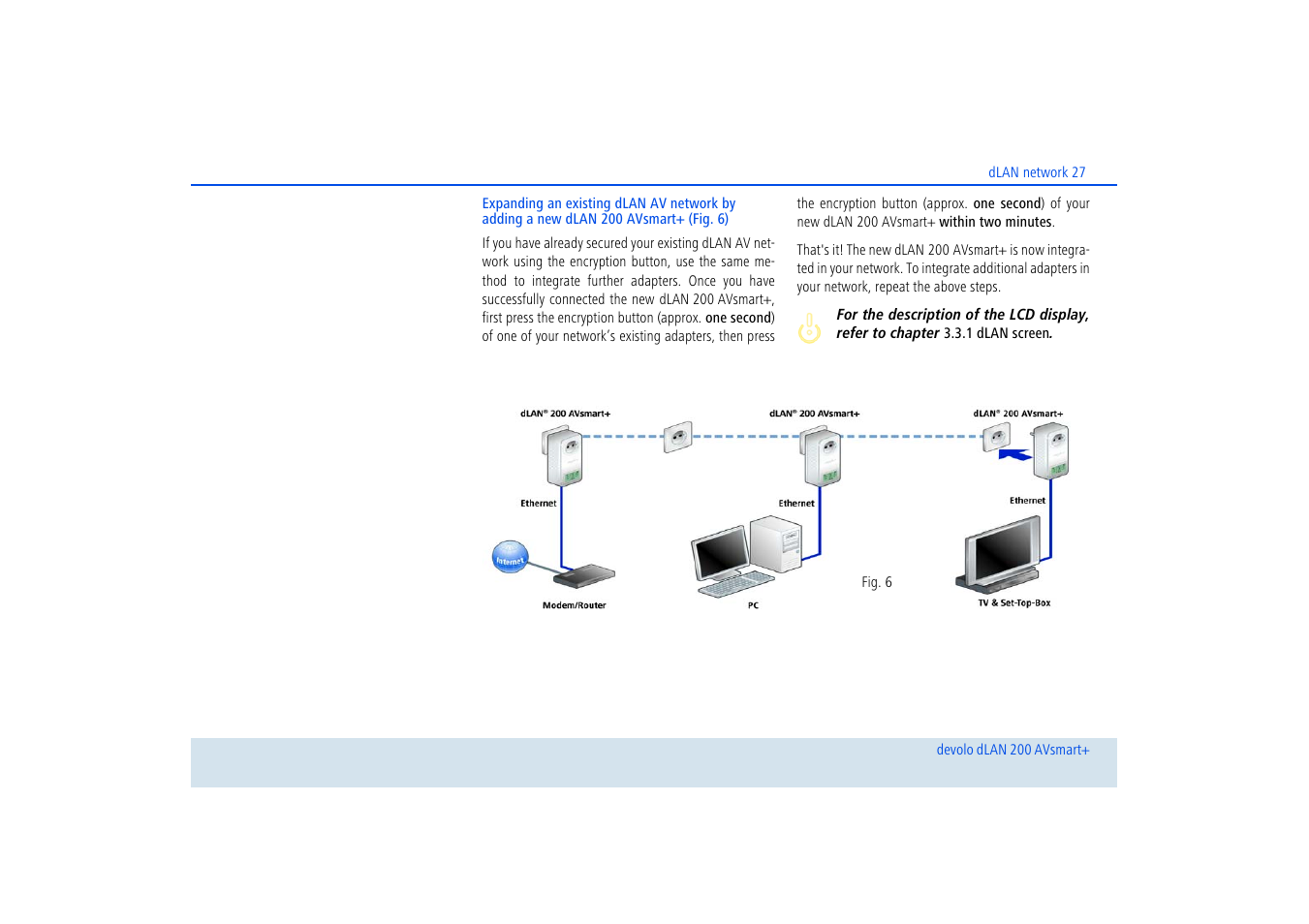 Devolo dLAN 200 AVsmart+ User Manual | Page 28 / 37
