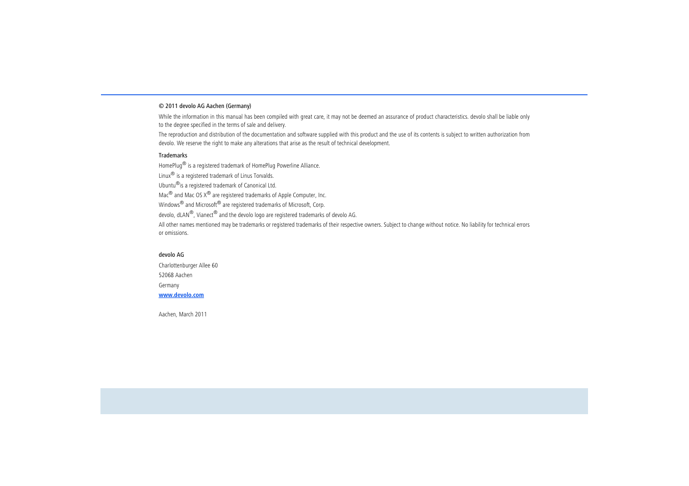 Devolo dLAN 200 AVsmart+ User Manual | Page 3 / 37