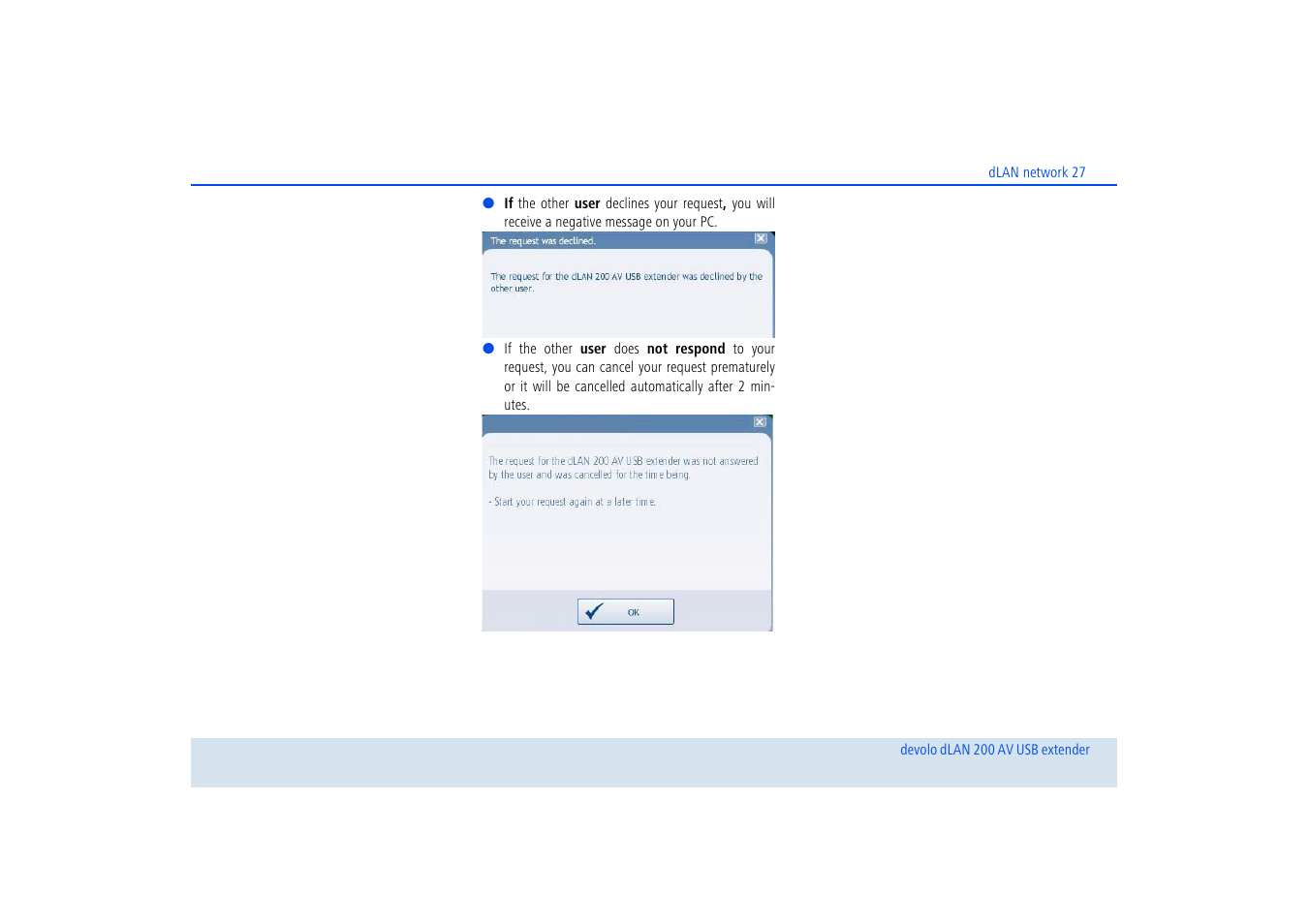 Devolo dLAN 200 AV USB extender User Manual | Page 28 / 35