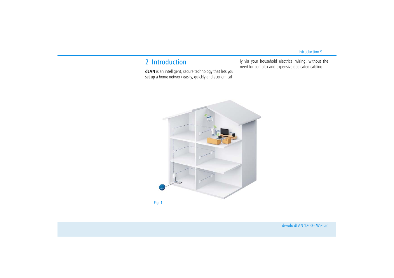 2 introduction | Devolo dLAN 1200+ WiFi ac User Manual | Page 10 / 55