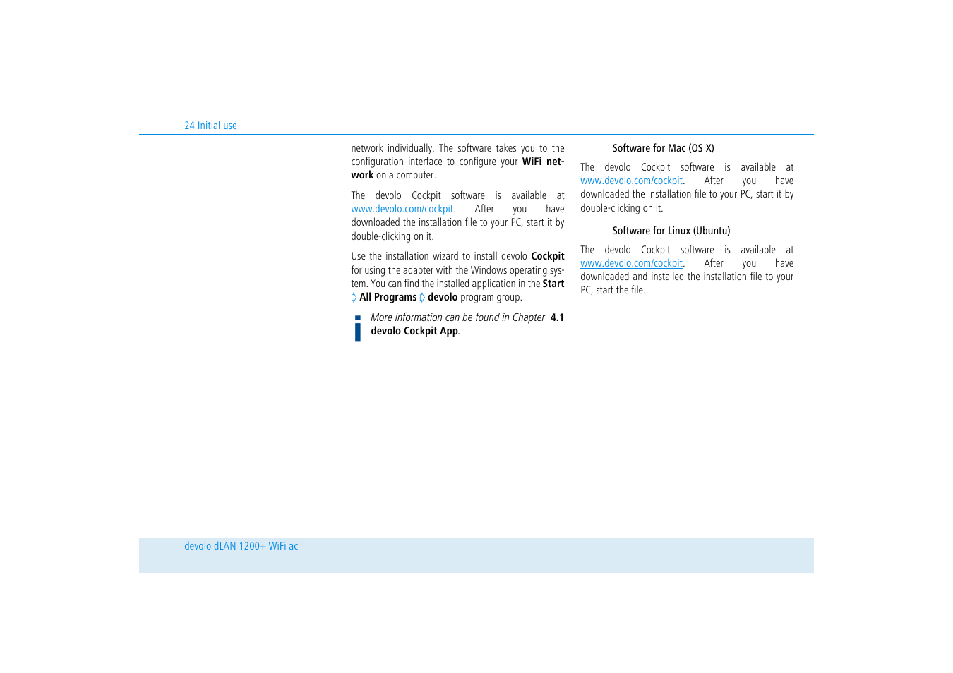 Devolo dLAN 1200+ WiFi ac User Manual | Page 25 / 55