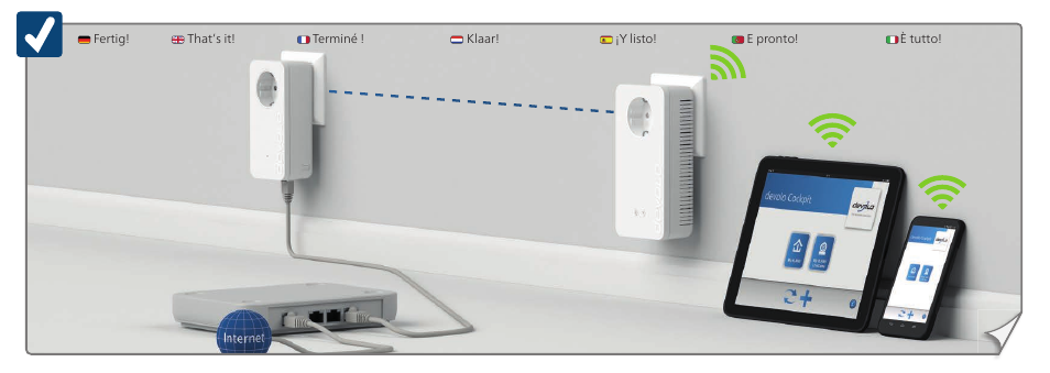 Devolo dLAN 1200+ WiFi ac Installation User Manual | Page 8 / 19