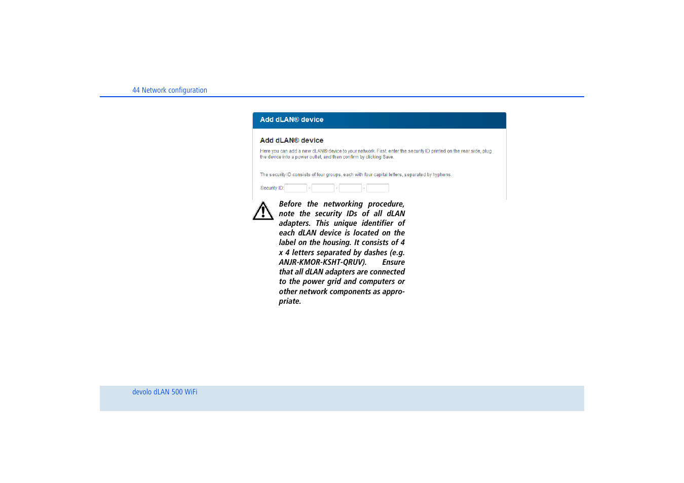Devolo dLAN 500 WiFi User Manual | Page 45 / 81