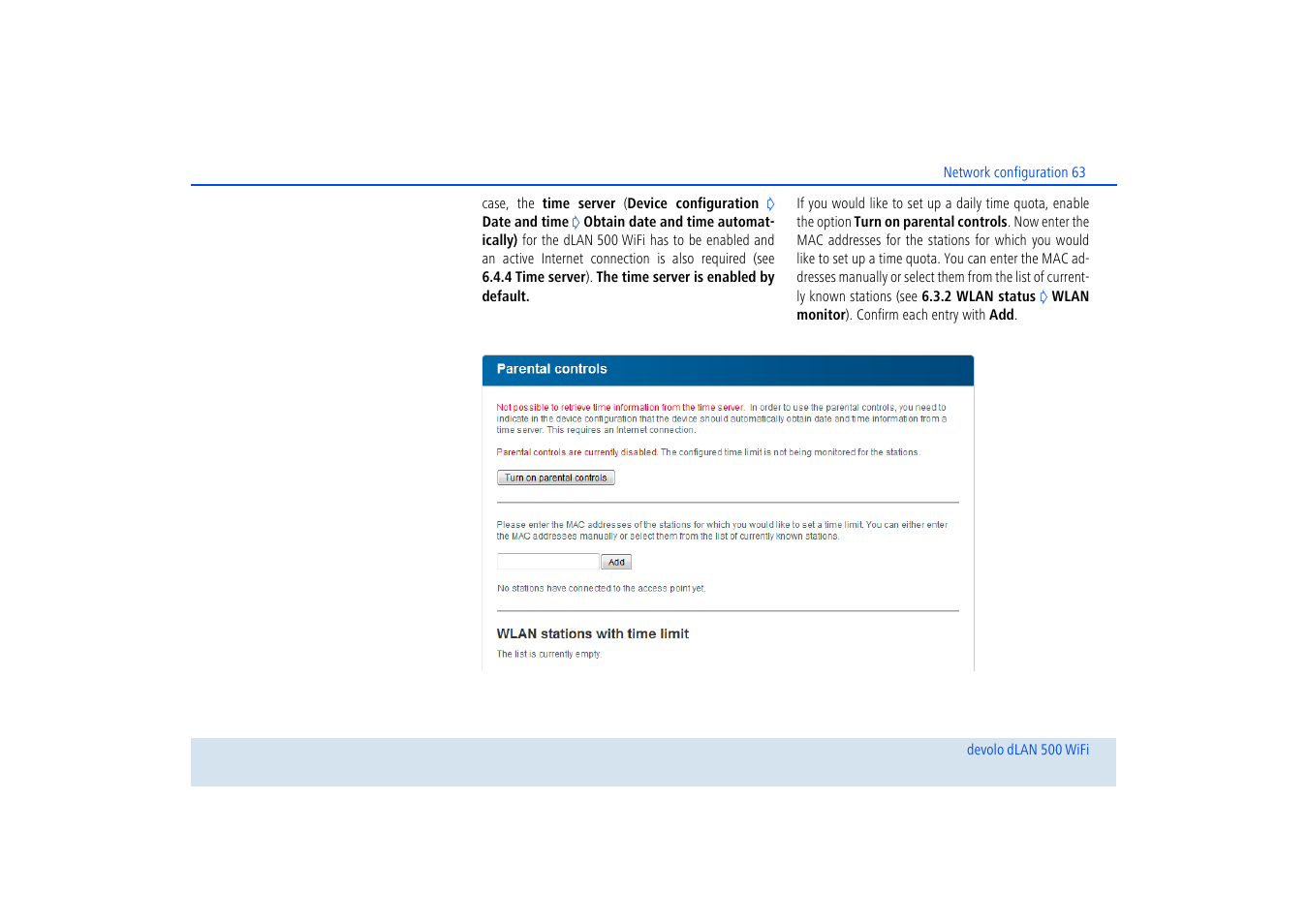 Devolo dLAN 500 WiFi User Manual | Page 64 / 81