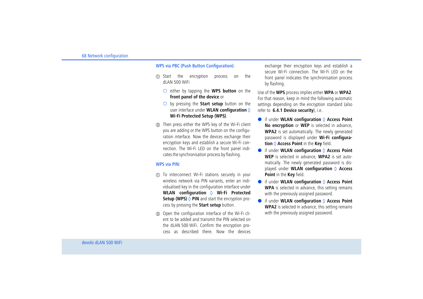 Devolo dLAN 500 WiFi User Manual | Page 69 / 81