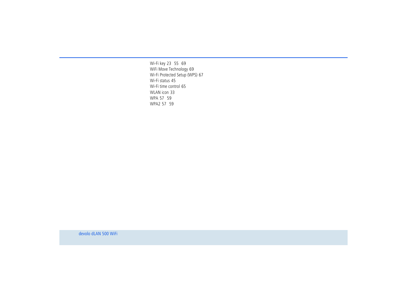 Devolo dLAN 500 WiFi User Manual | Page 81 / 81