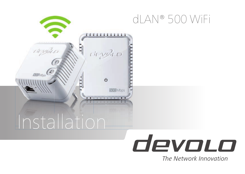 Devolo dLAN 500 WiFi Installation User Manual | 19 pages