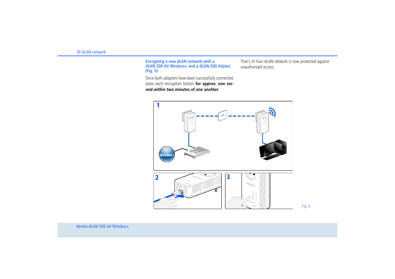 Devolo dLAN 500 AV Wireless+ User Manual | Page 31 / 83