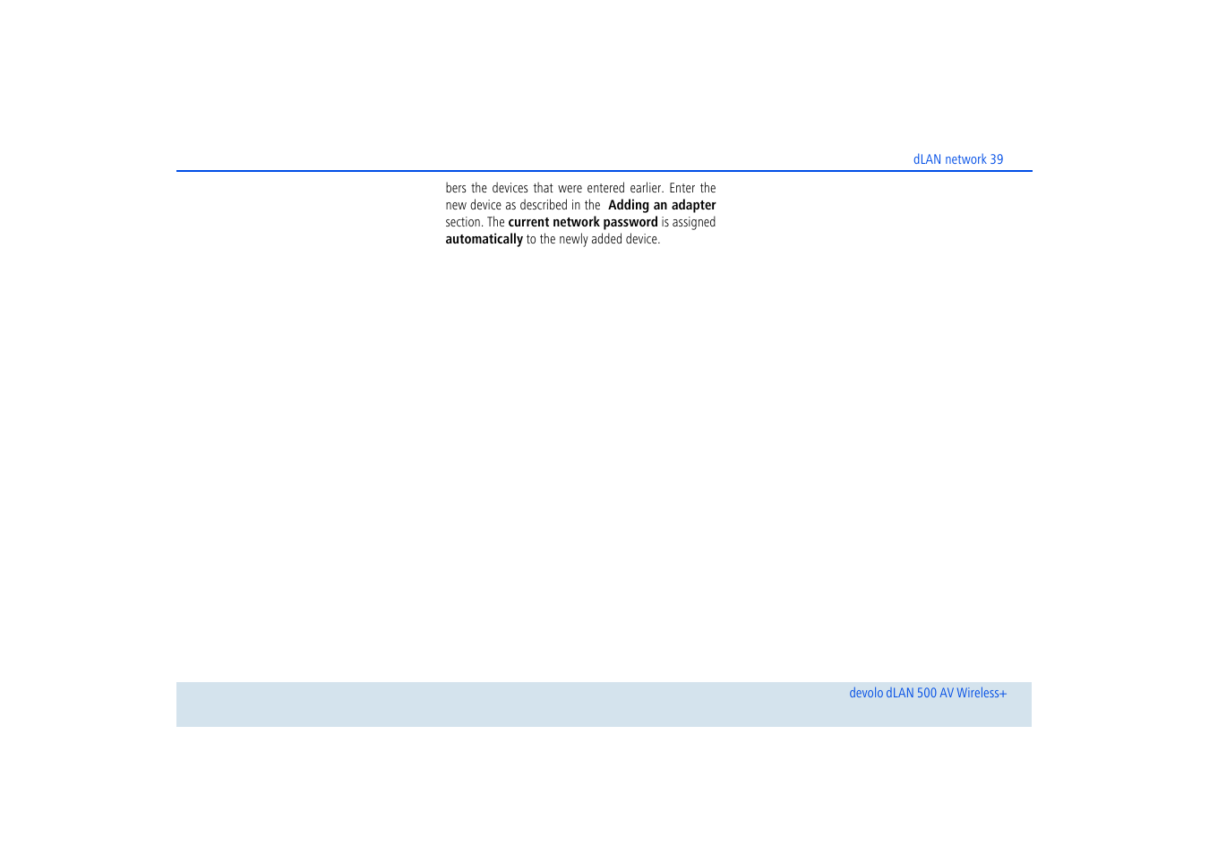 Devolo dLAN 500 AV Wireless+ User Manual | Page 40 / 83