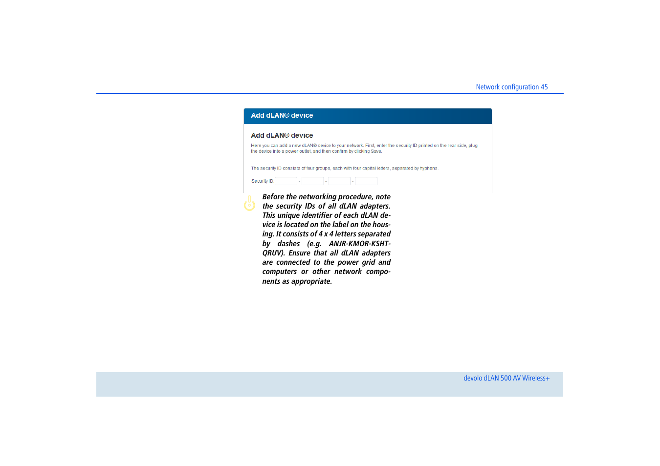 Devolo dLAN 500 AV Wireless+ User Manual | Page 46 / 83