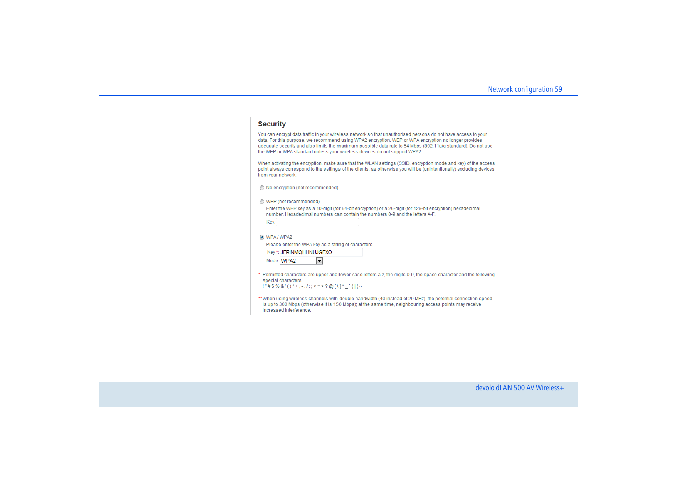 Devolo dLAN 500 AV Wireless+ User Manual | Page 60 / 83