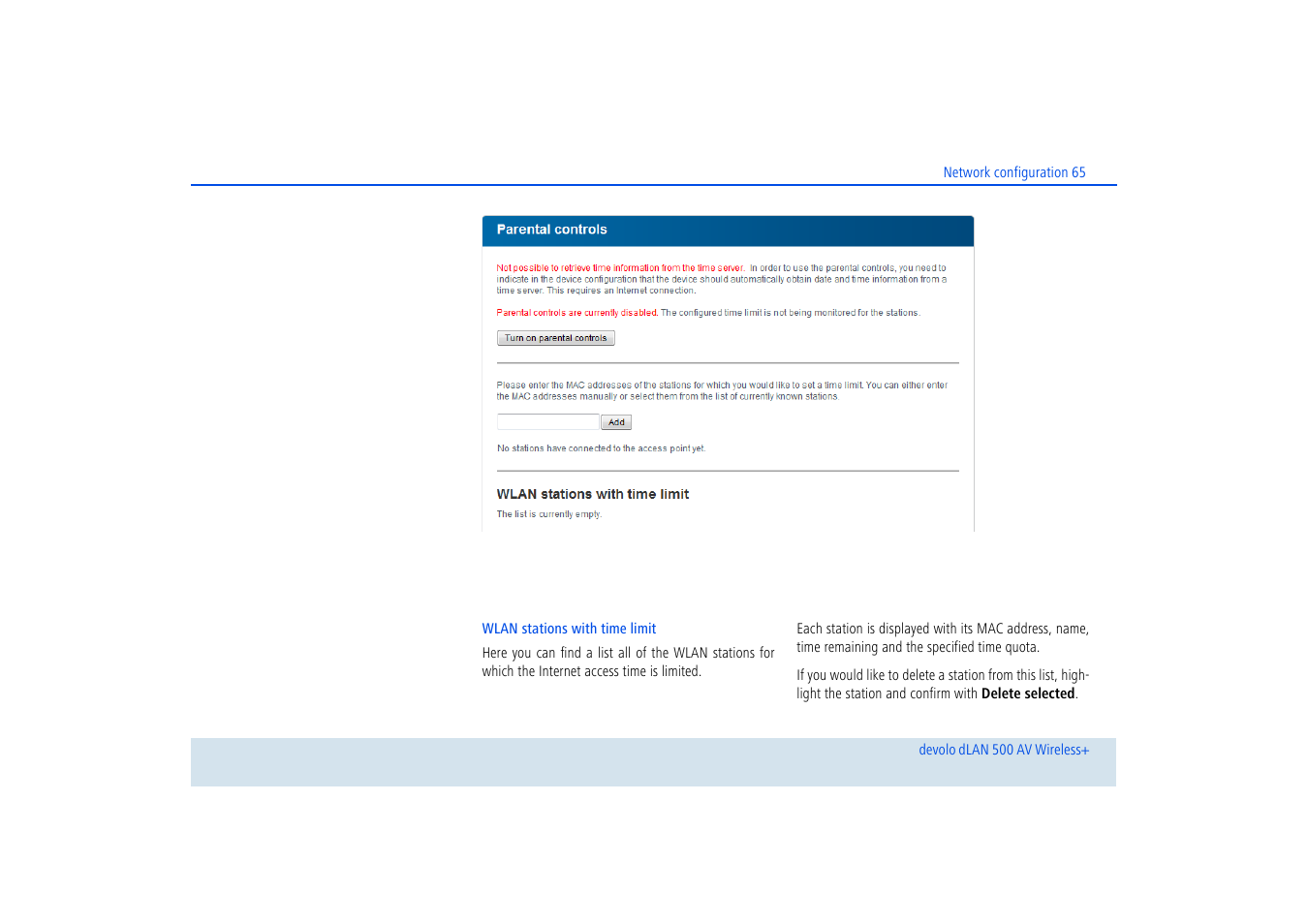 Devolo dLAN 500 AV Wireless+ User Manual | Page 66 / 83