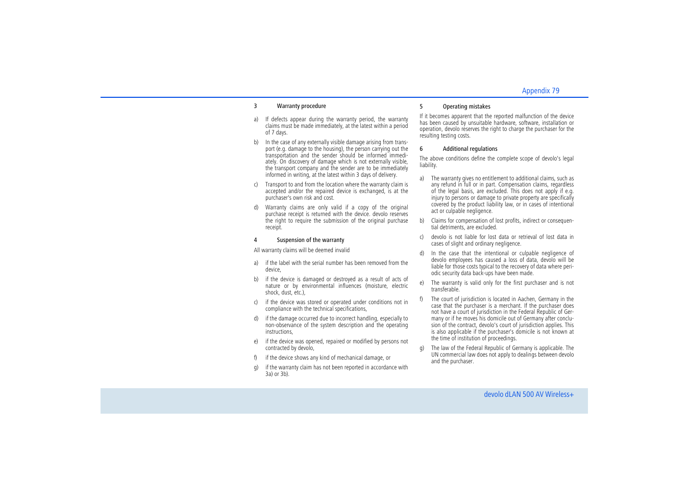 Devolo dLAN 500 AV Wireless+ User Manual | Page 80 / 83