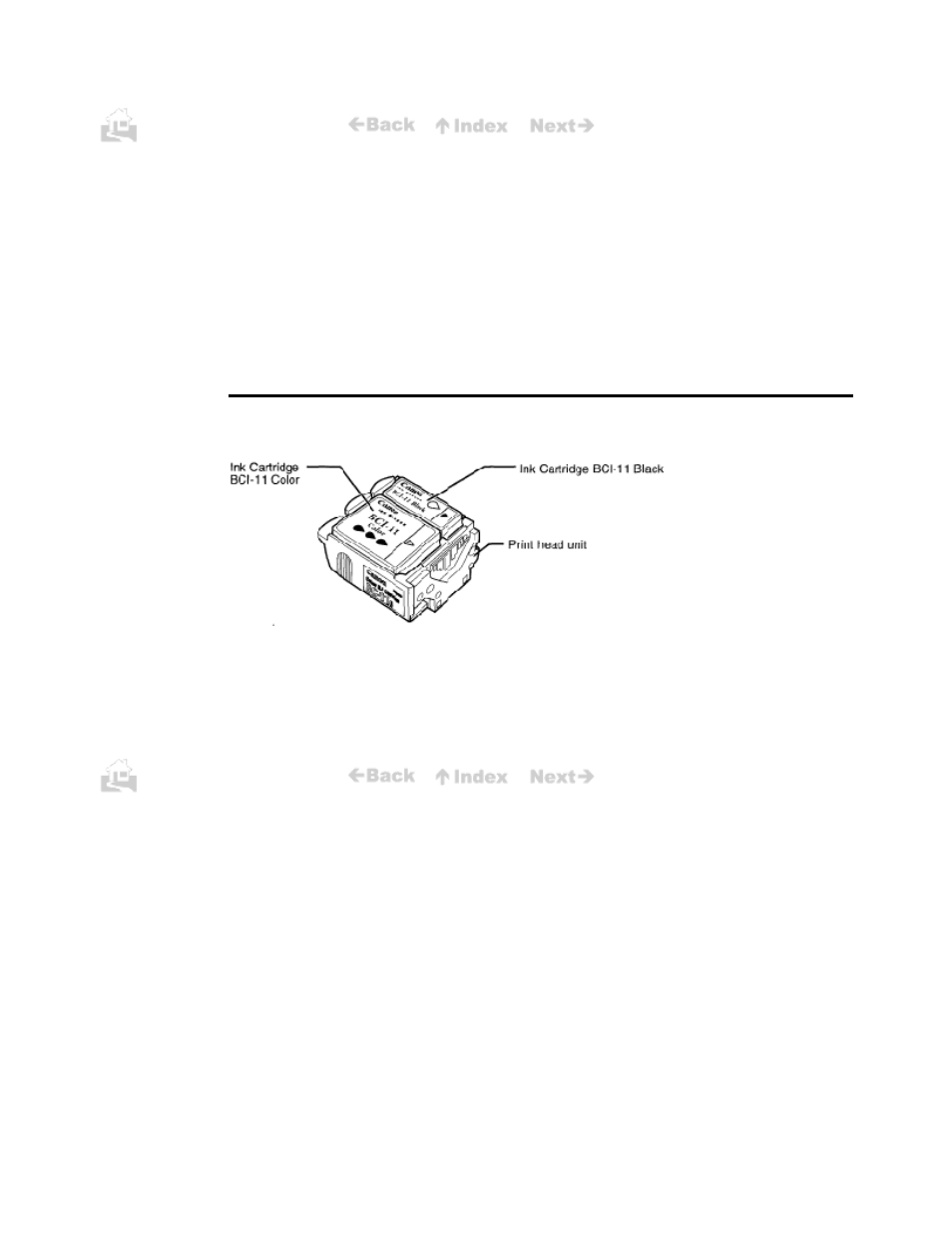 Options and supplies, Bj cartridges and ink cartridges | Canon BJC-50 User Manual | Page 11 / 141