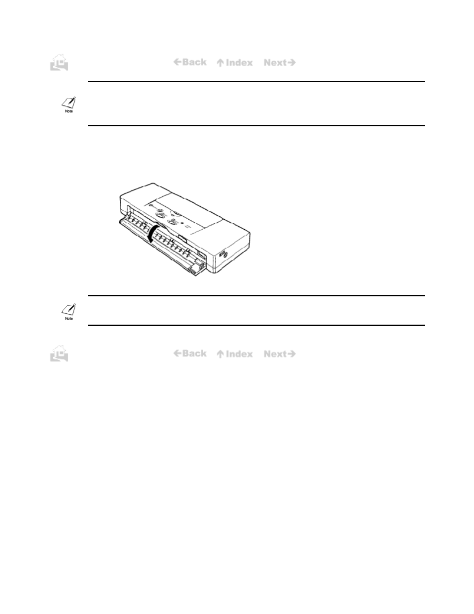 Performing a test print | Canon BJC-50 User Manual | Page 35 / 141