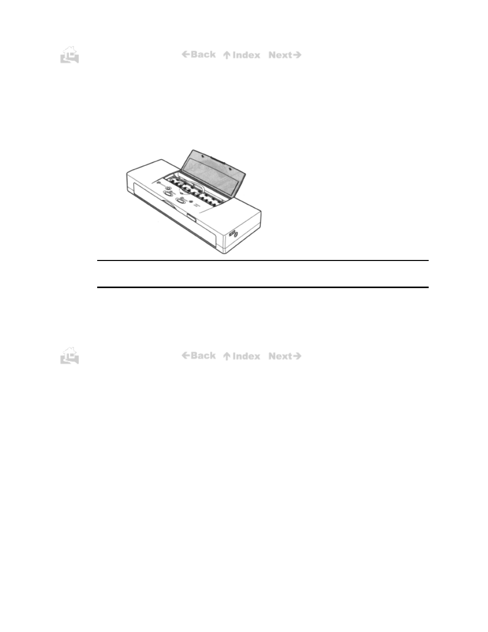 Preparing the printer for travel or storage | Canon BJC-50 User Manual | Page 83 / 141