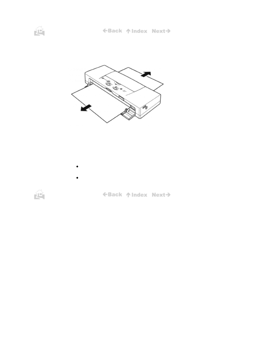 Clearing paper jams | Canon BJC-50 User Manual | Page 88 / 141