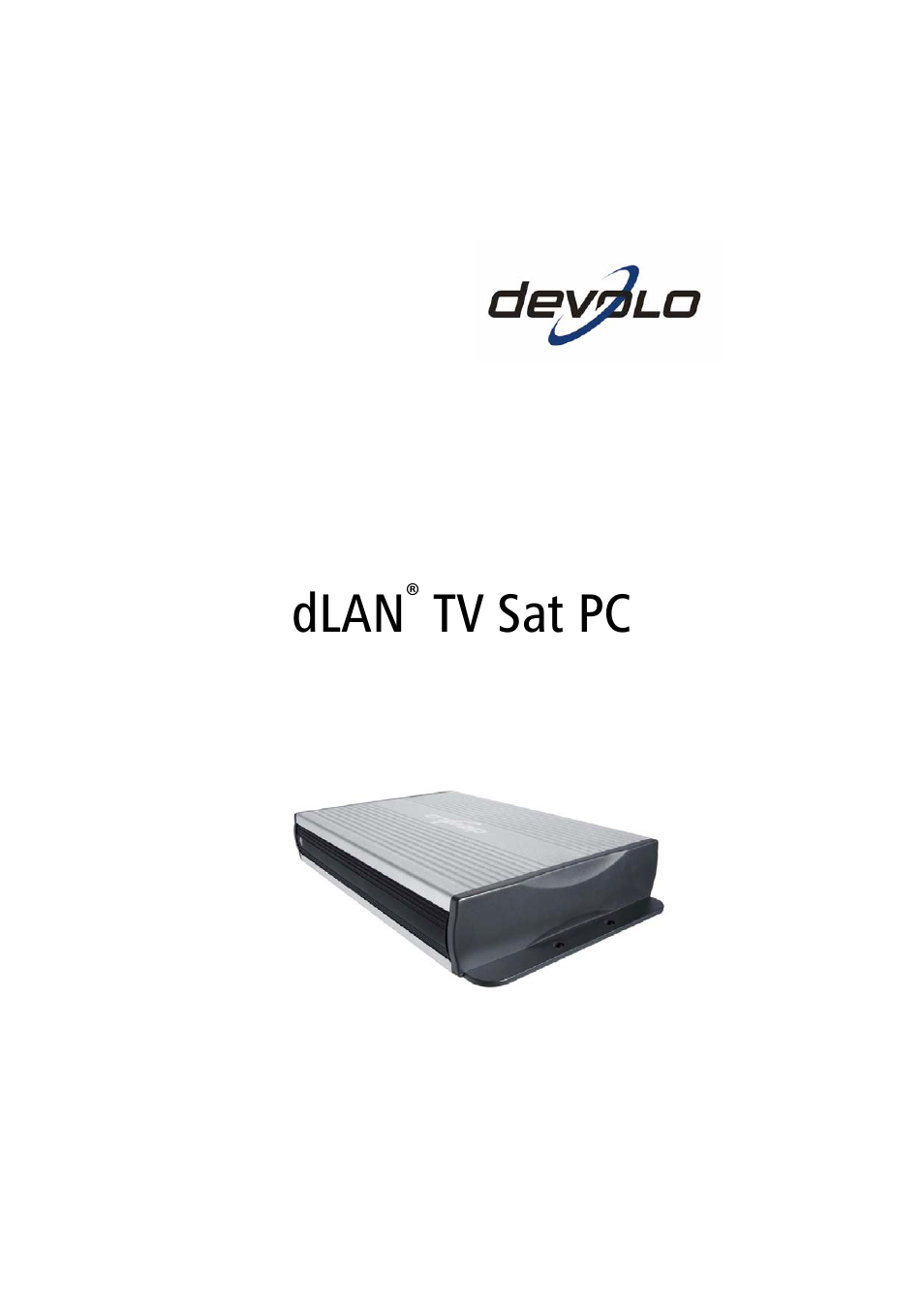 Devolo dLAN TV Sat PC User Manual | 75 pages