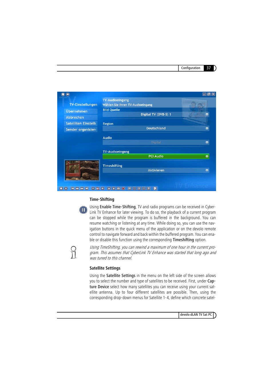 Devolo dLAN TV Sat PC User Manual | Page 37 / 75