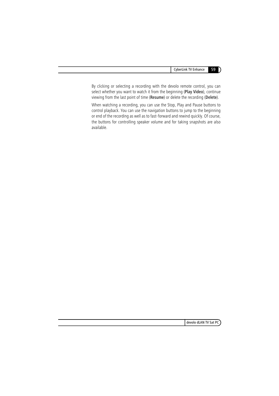 Devolo dLAN TV Sat PC User Manual | Page 59 / 75