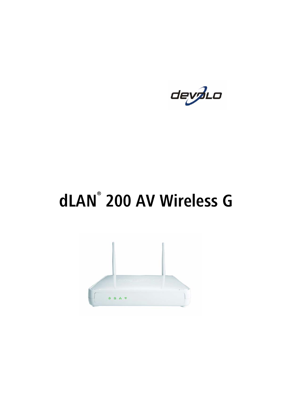 Devolo dLAN 200 AV Wireless G User Manual | 47 pages