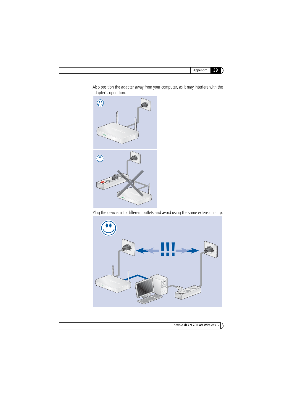 Devolo dLAN 200 AV Wireless G User Manual | Page 39 / 47