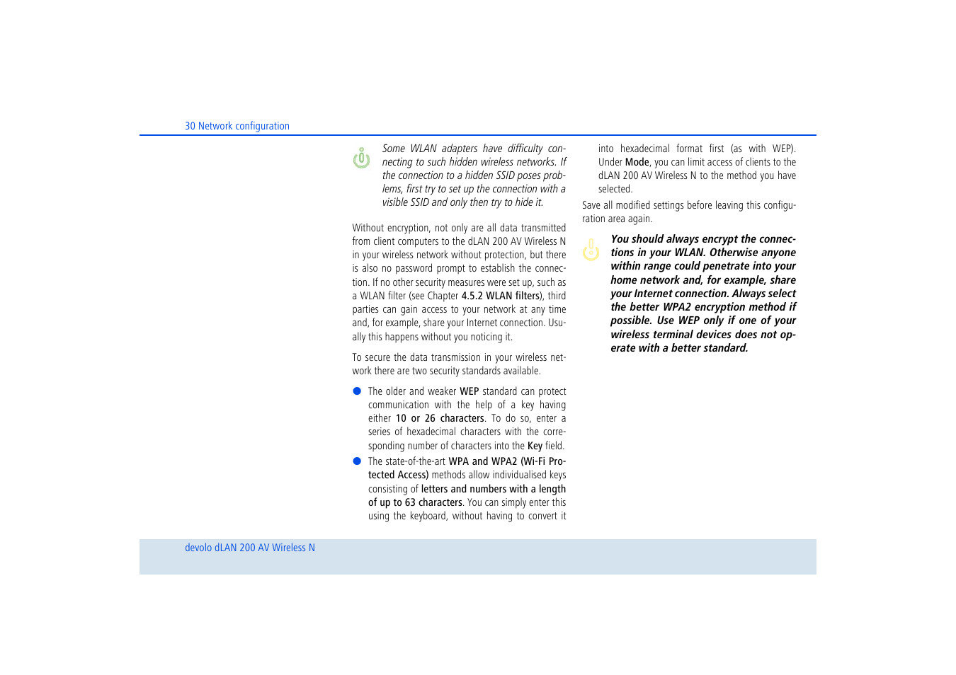 Devolo dLAN 200 AV Wireless N User Manual | Page 31 / 57