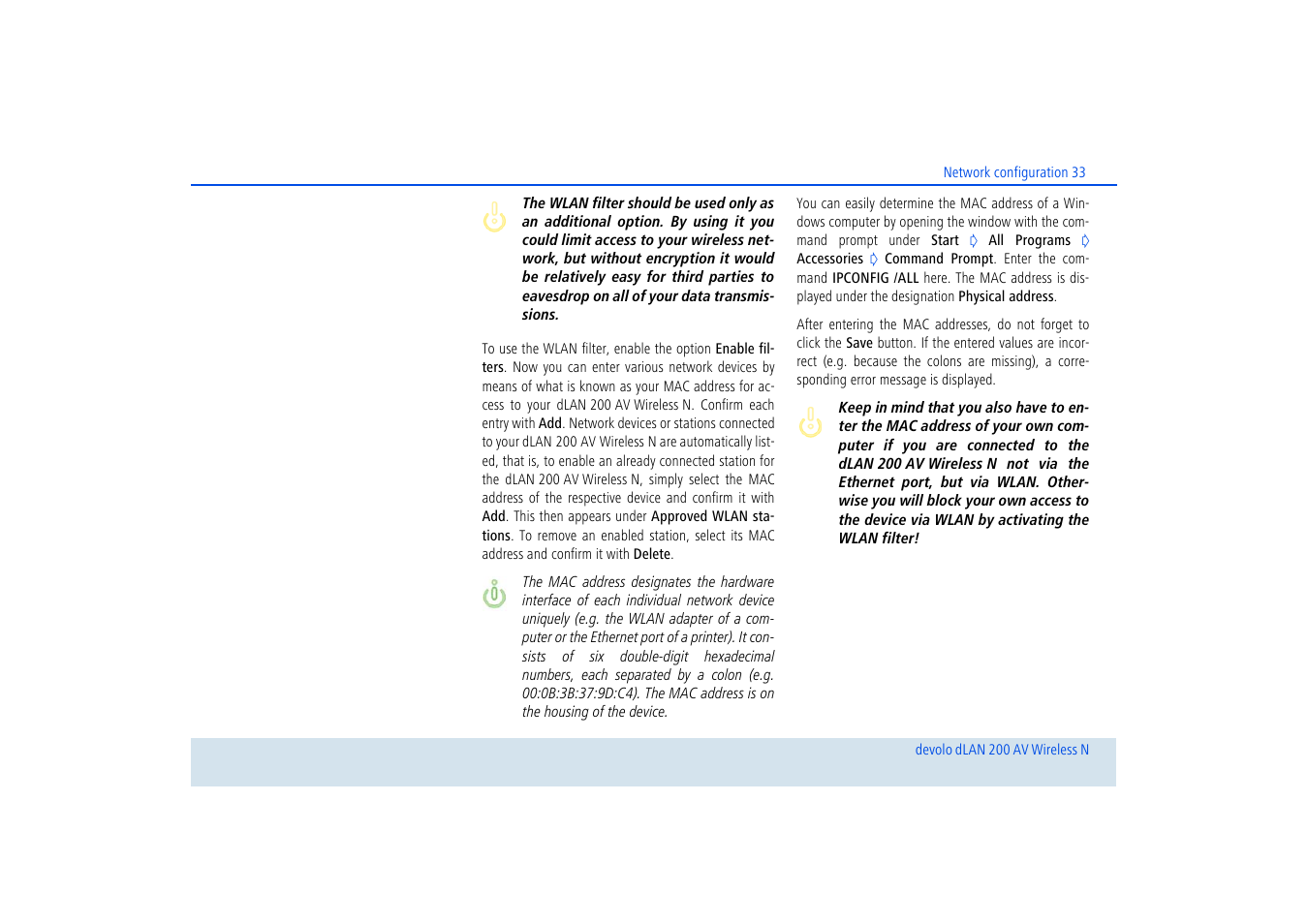 Devolo dLAN 200 AV Wireless N User Manual | Page 34 / 57