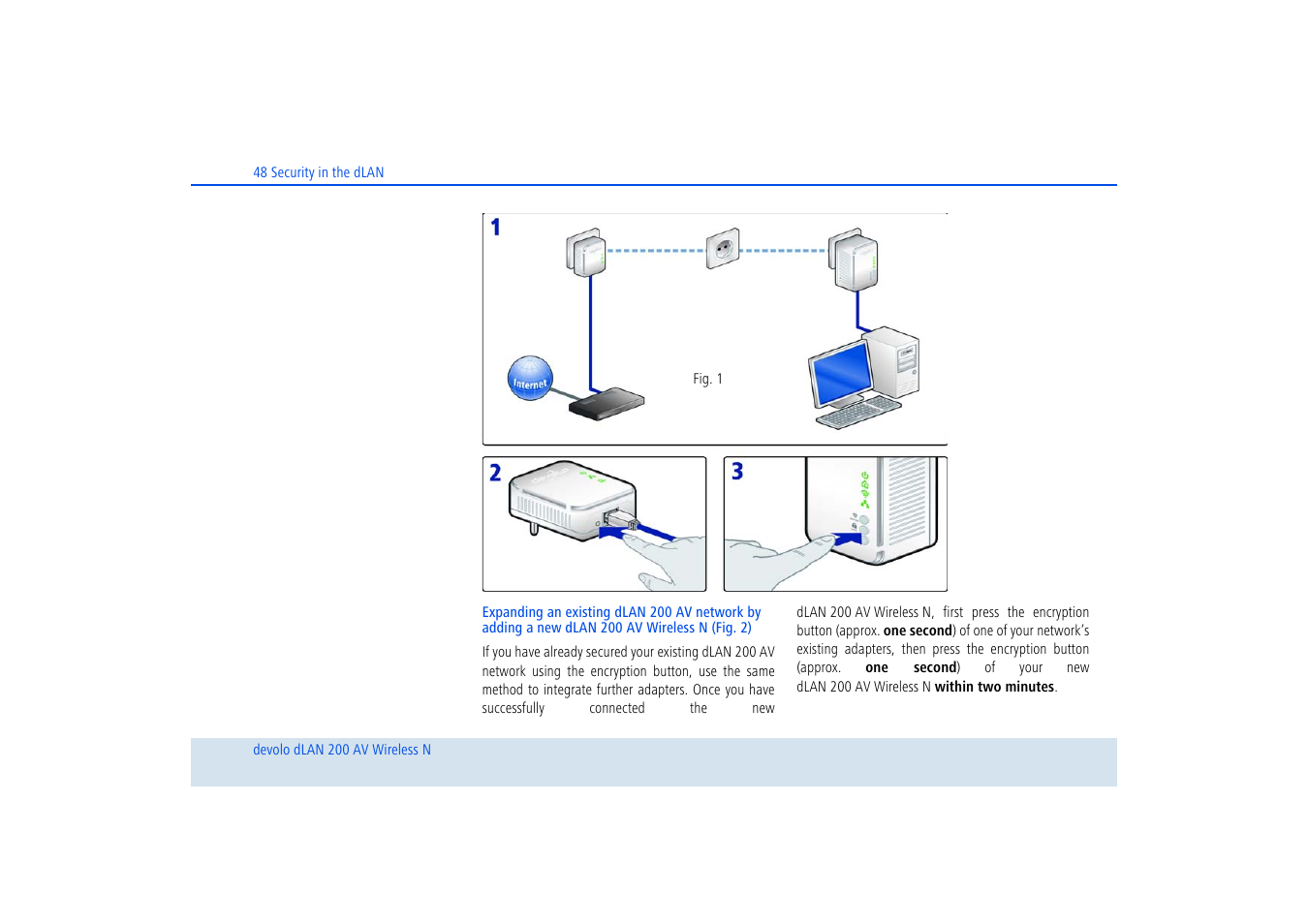 Devolo dLAN 200 AV Wireless N User Manual | Page 49 / 57